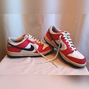 Size 8 Nike Dunk NG 'White Spark Pink' Women's Golf Sneakers w Superfeet insoles